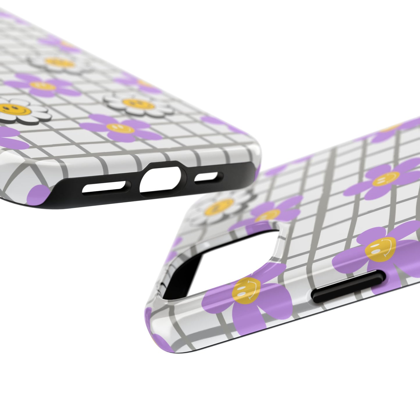 Phone Case - Flower Smiley Design