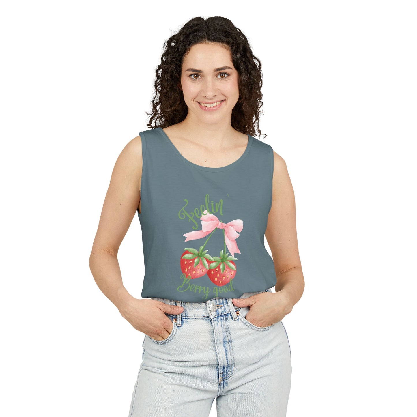 Feelin' Berry Good Unisex Tank Top