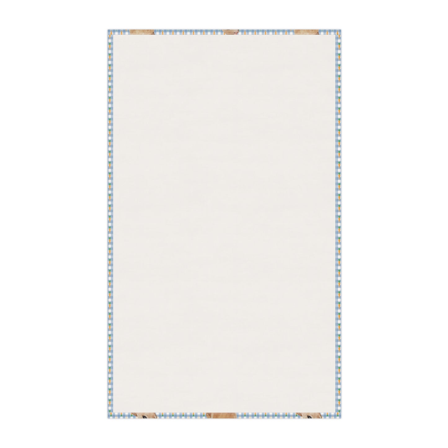 Adorable Bunny Design Cotton Tea Towels for Spring Decor