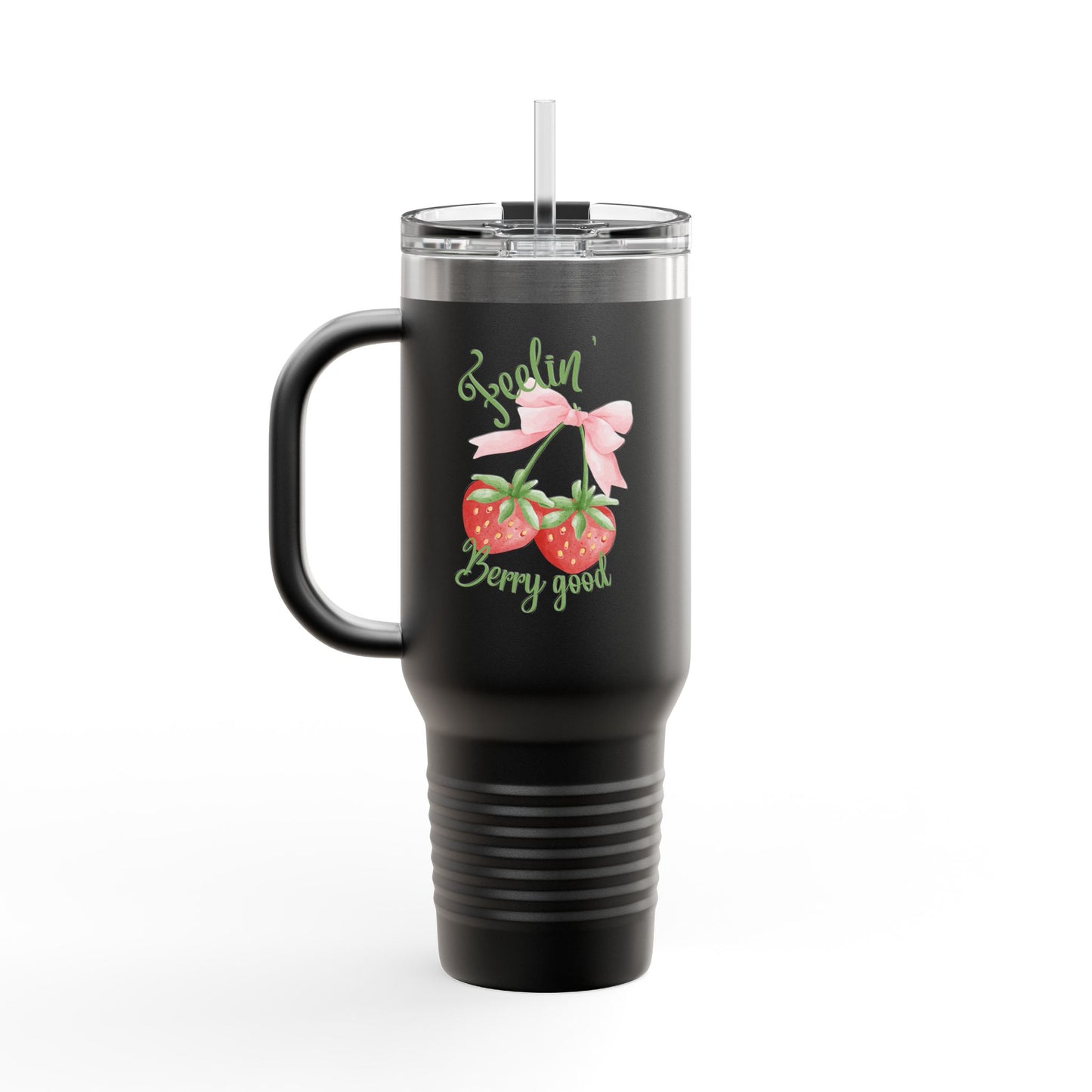 Feelin Berry Good Insulated 40oz Travel Mug
