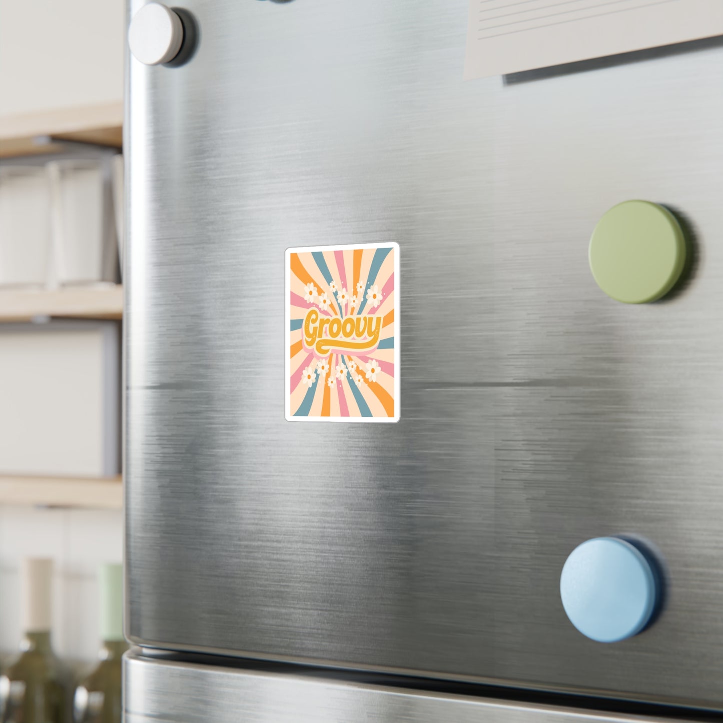 Vinyl Decal - Groovy Neutral Color Sticker