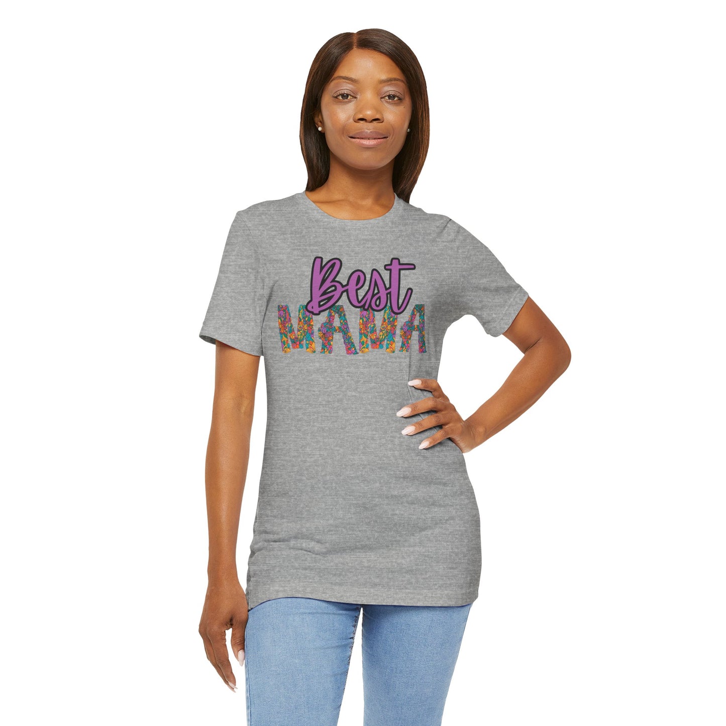 Floral 'Mama' Tee
