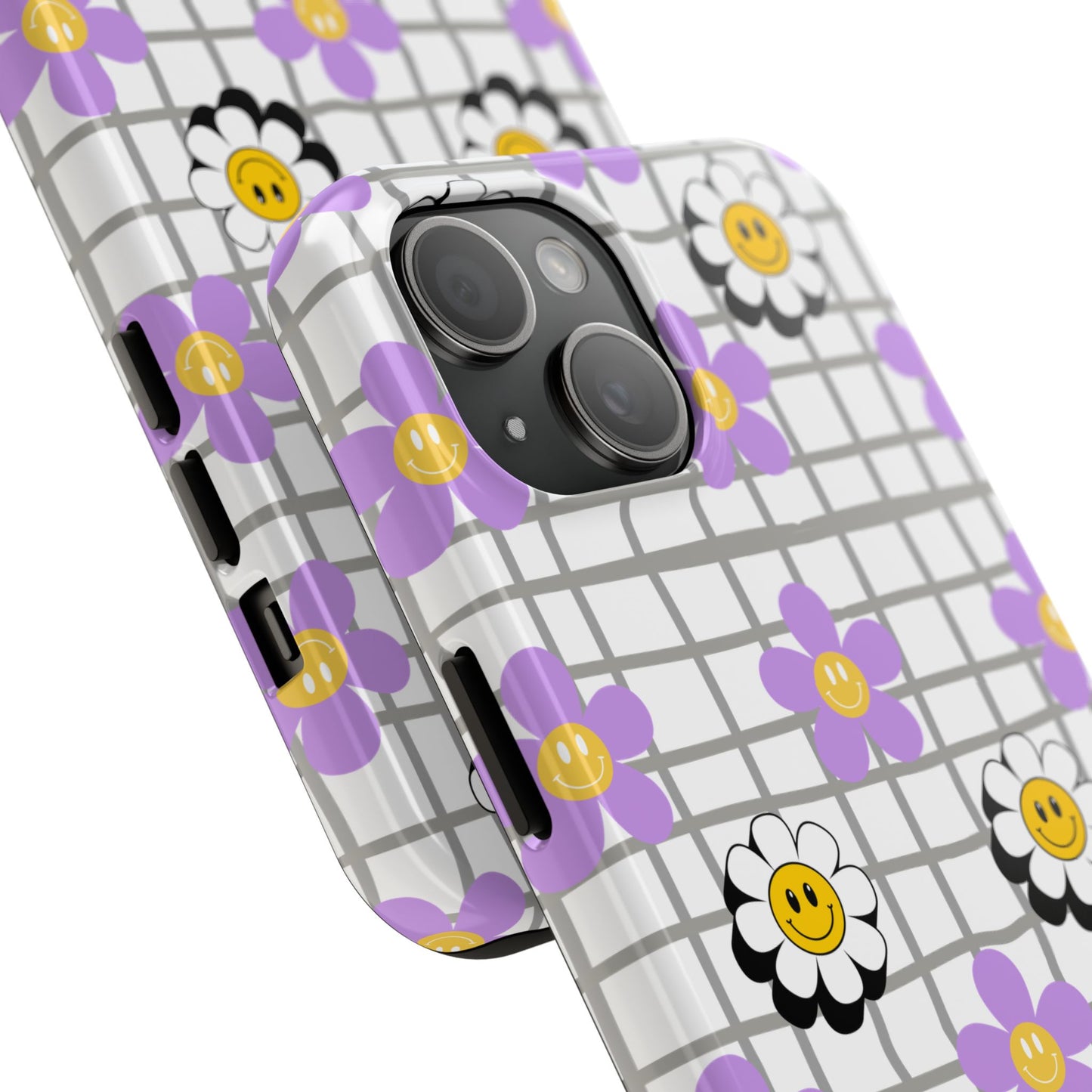 Phone Case - Flower Smiley Design