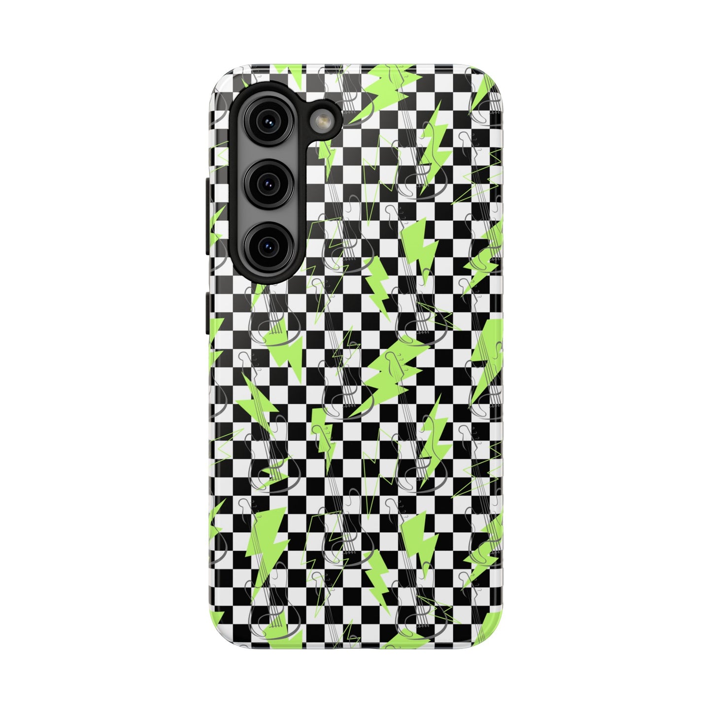 Phone Case - Lightening Guitar Rock the Day Design