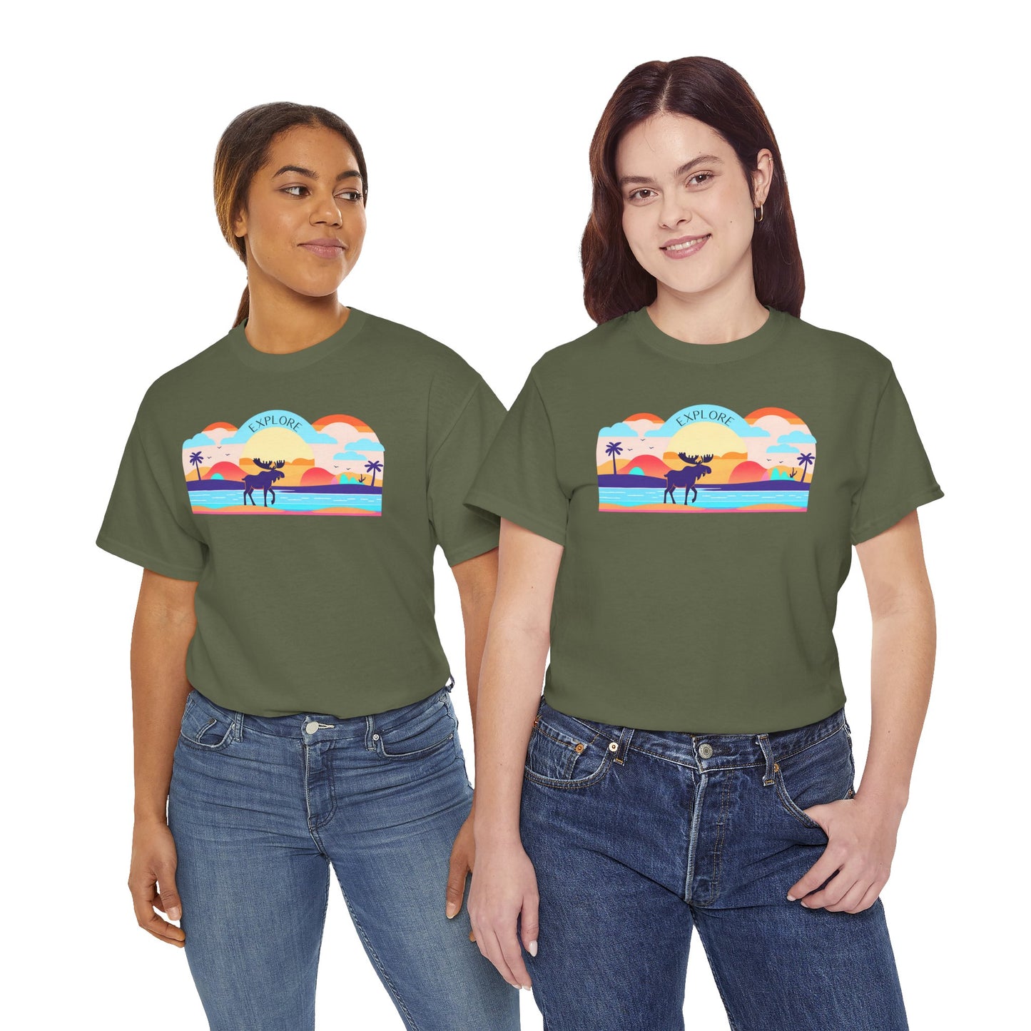 Moose Explorer Tee