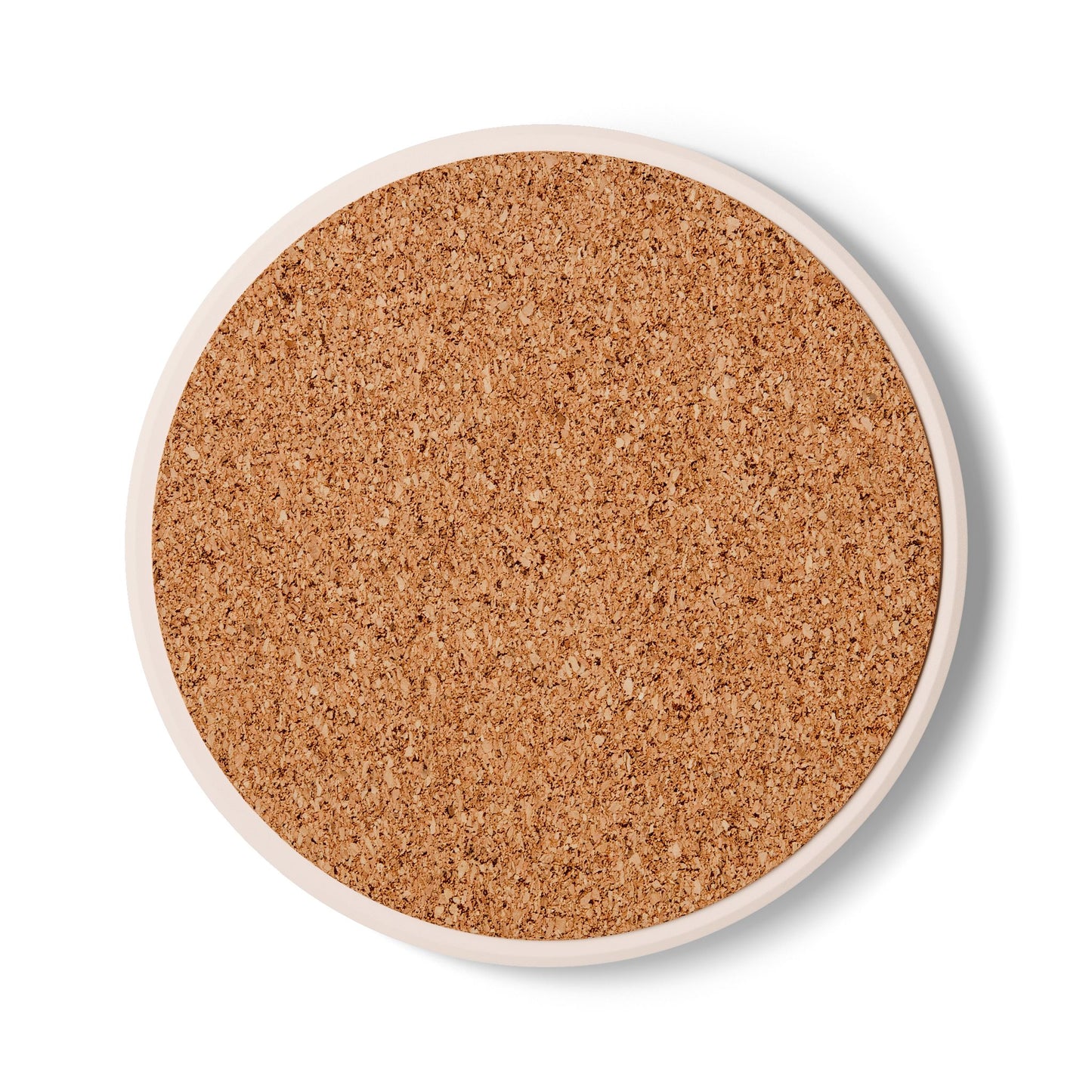 Floral Pink Ceramic Coaster - Aesthetic Home Decor