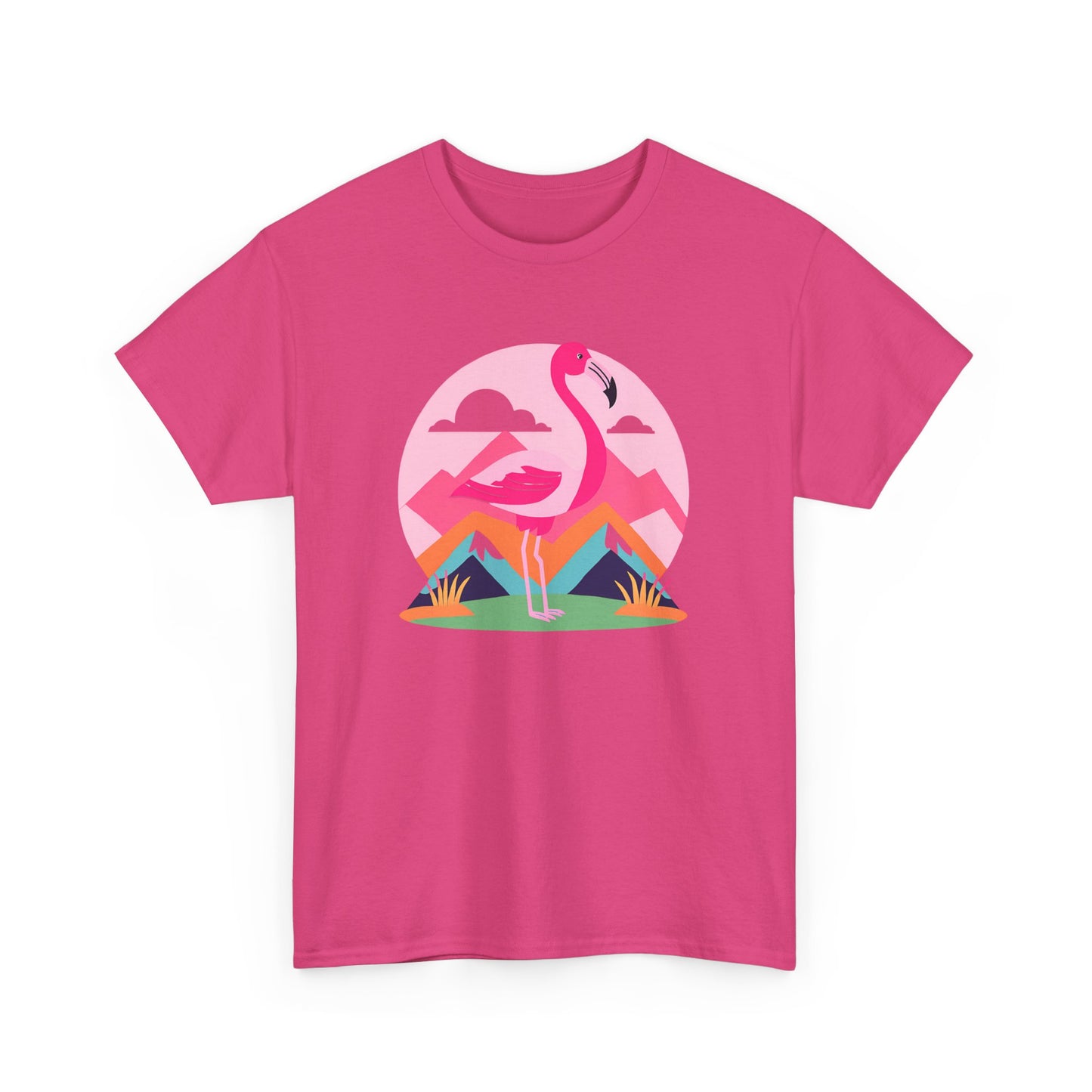 Flamingo Tee- Cotton T-shirt