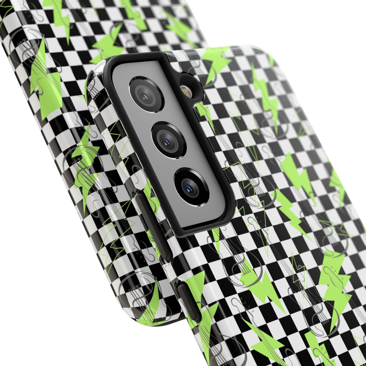Phone Case - Lightening Guitar Rock the Day Design
