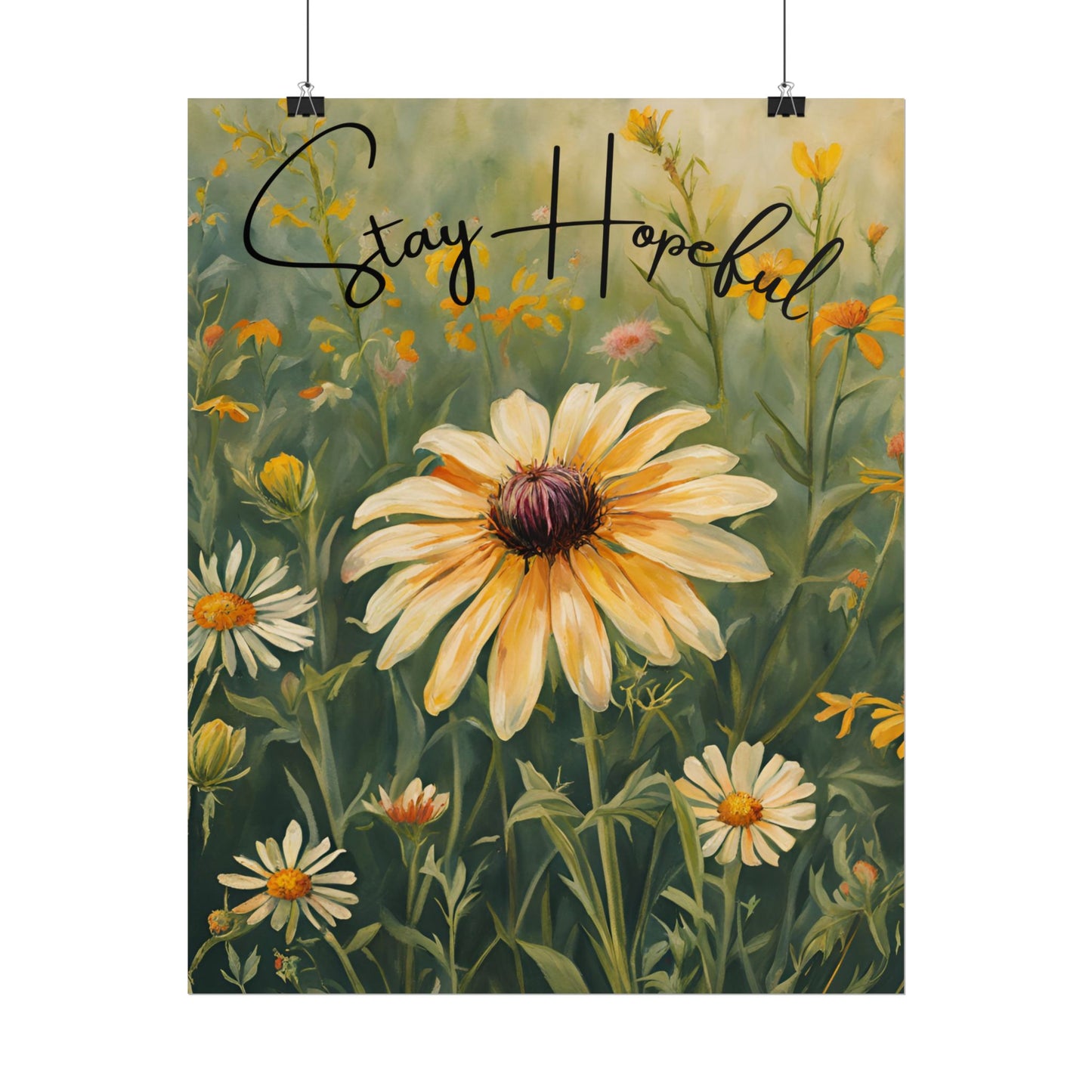 Stay Hopeful-Affirmations Poster