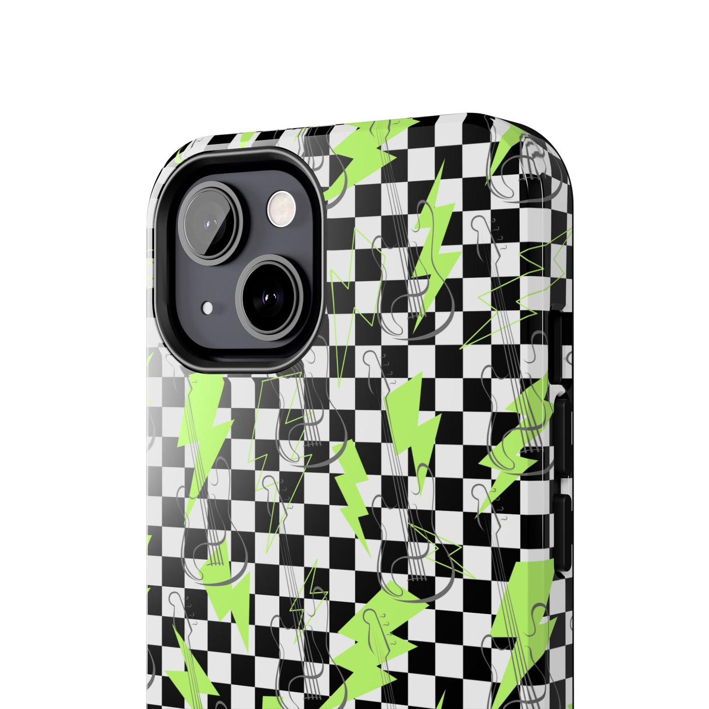 Phone Case - Lightening Guitar Rock the Day Design