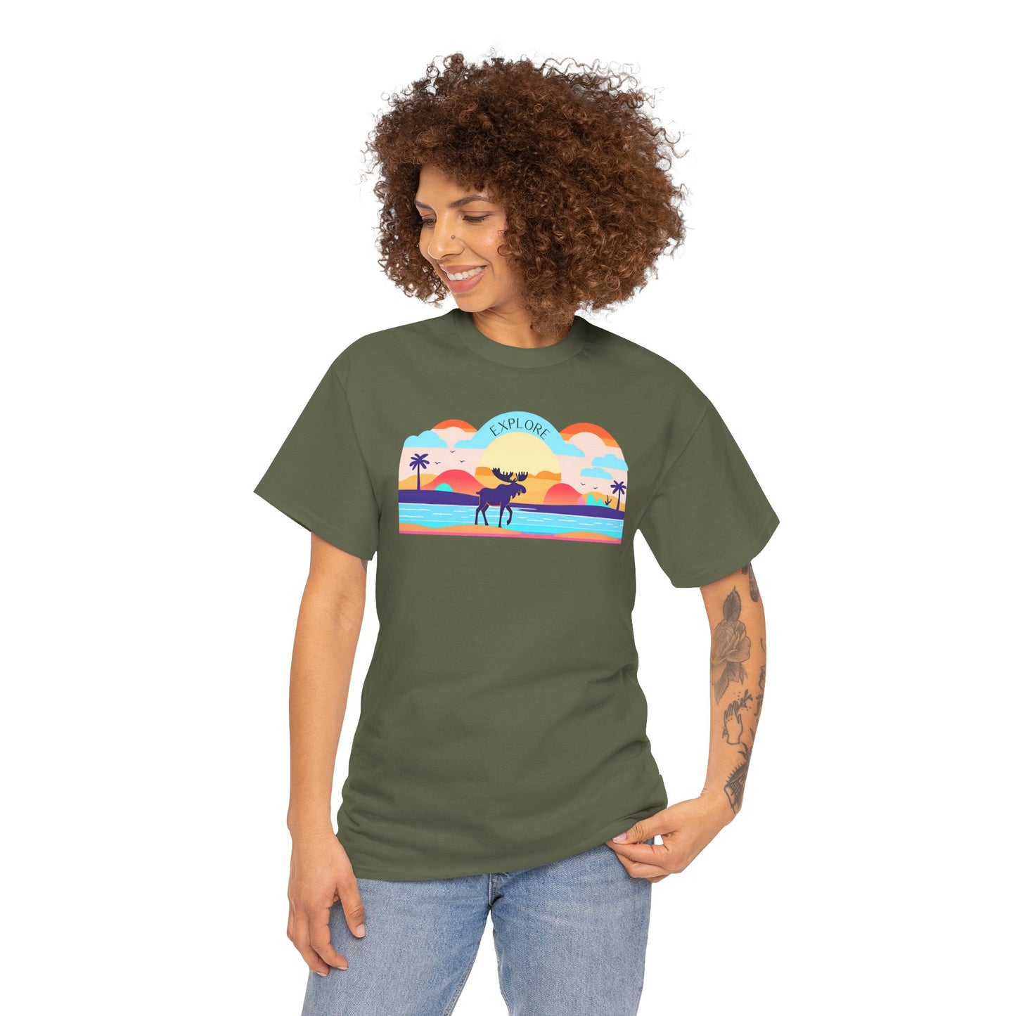 Moose Explorer Tee