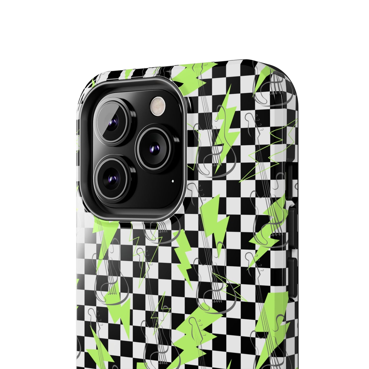 Phone Case - Lightening Guitar Rock the Day Design