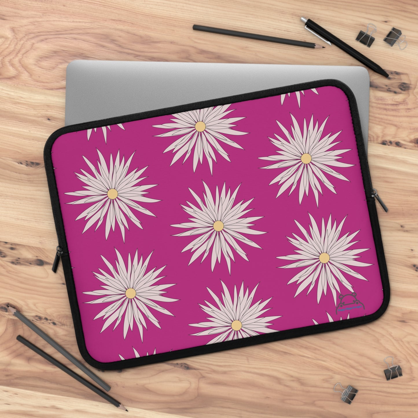 Floral Laptop Sleeve - Stylish, Protective Case for Laptops