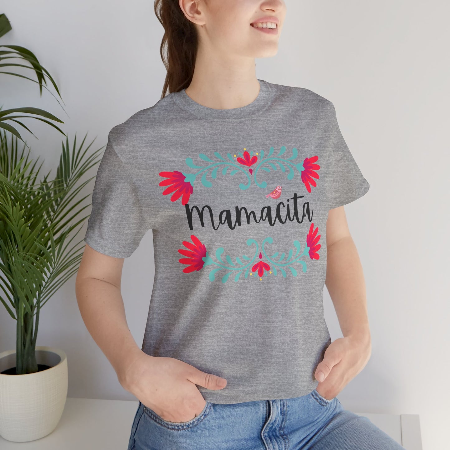 Mamacita- Mexican art inspired Floral Tee