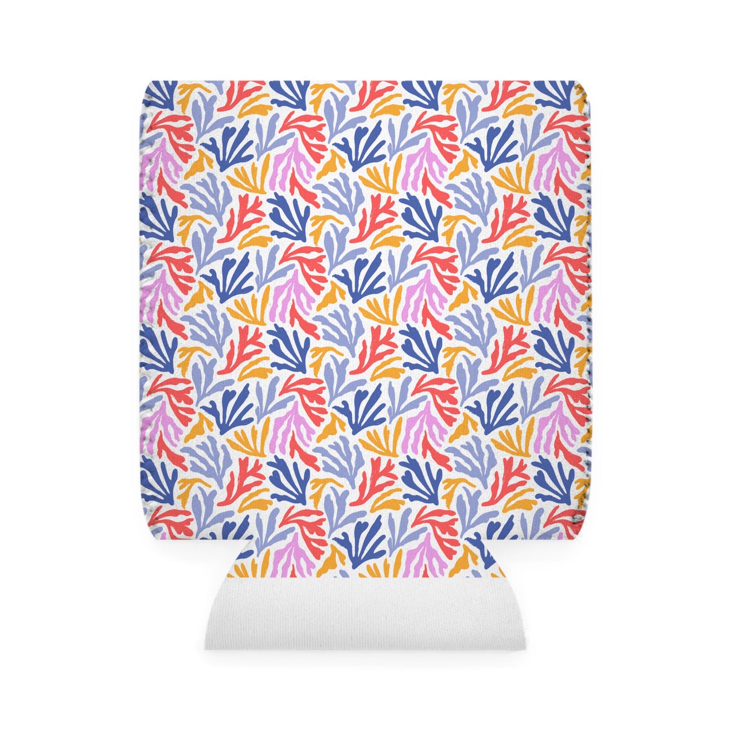 Colorful Coral Can Cooler Sleeve