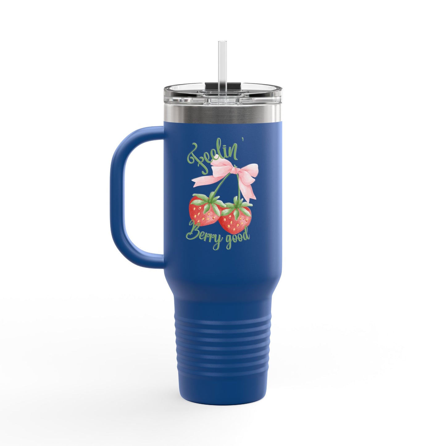 Feelin Berry Good Insulated 40oz Travel Mug