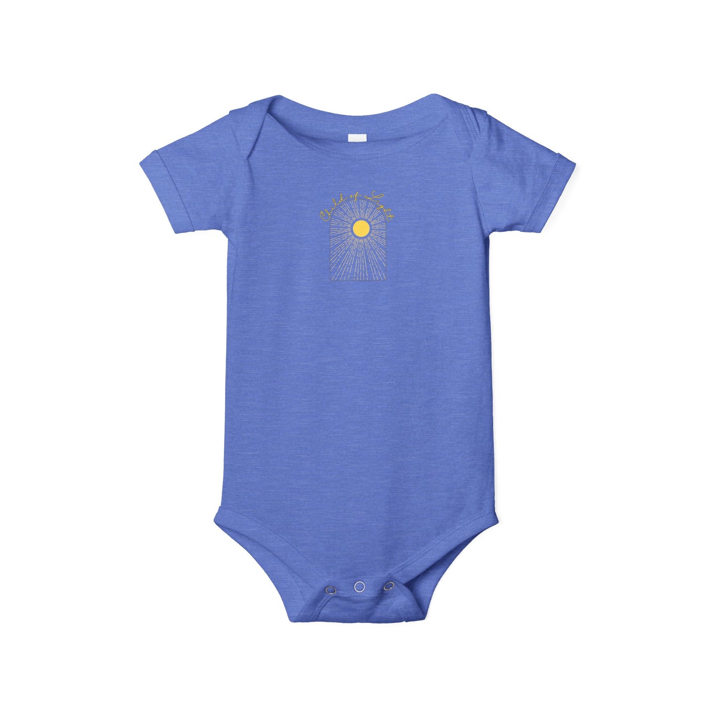 Onesie Infant Jersey with Child of Light Ephesians 5:8 Verse