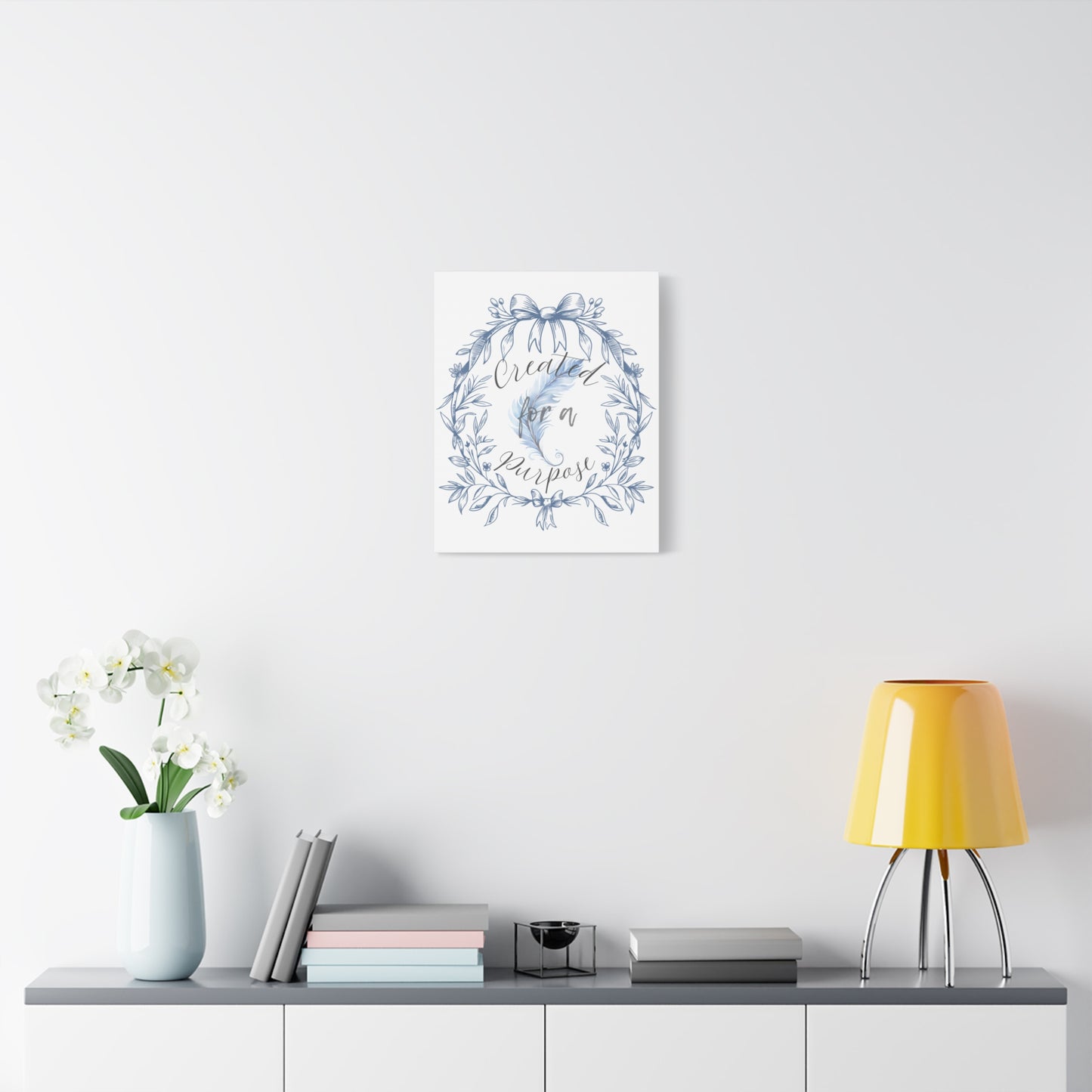 Inspirational Canvas Art - 'Created for a Purpose' Wall Decor