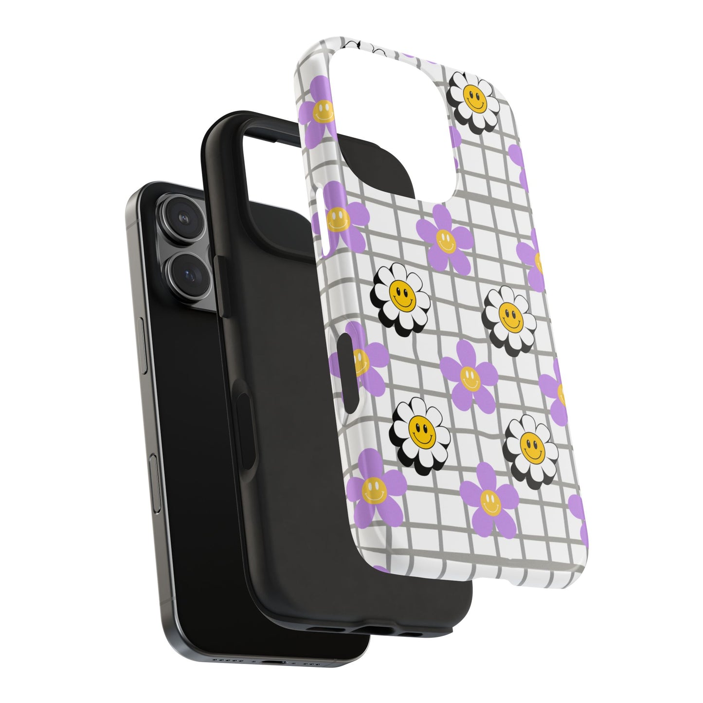 Phone Case - Flower Smiley Design