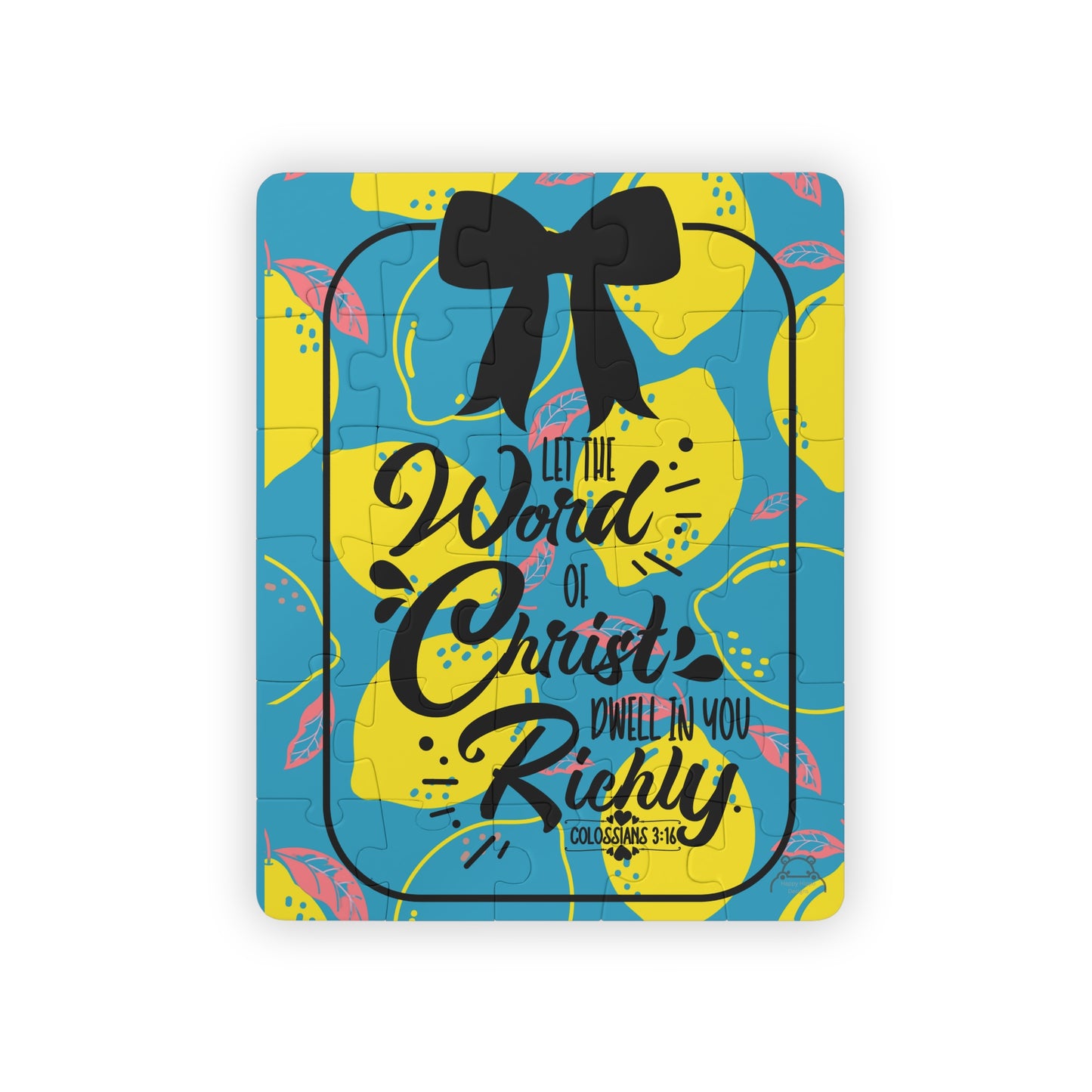 Kids' Puzzle, Lemon and Bow 30-Piece