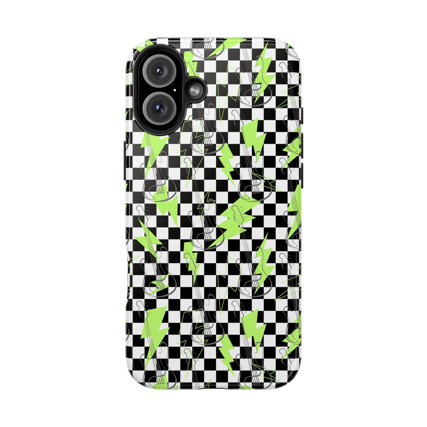 Phone Case - Lightening Guitar Rock the Day Design