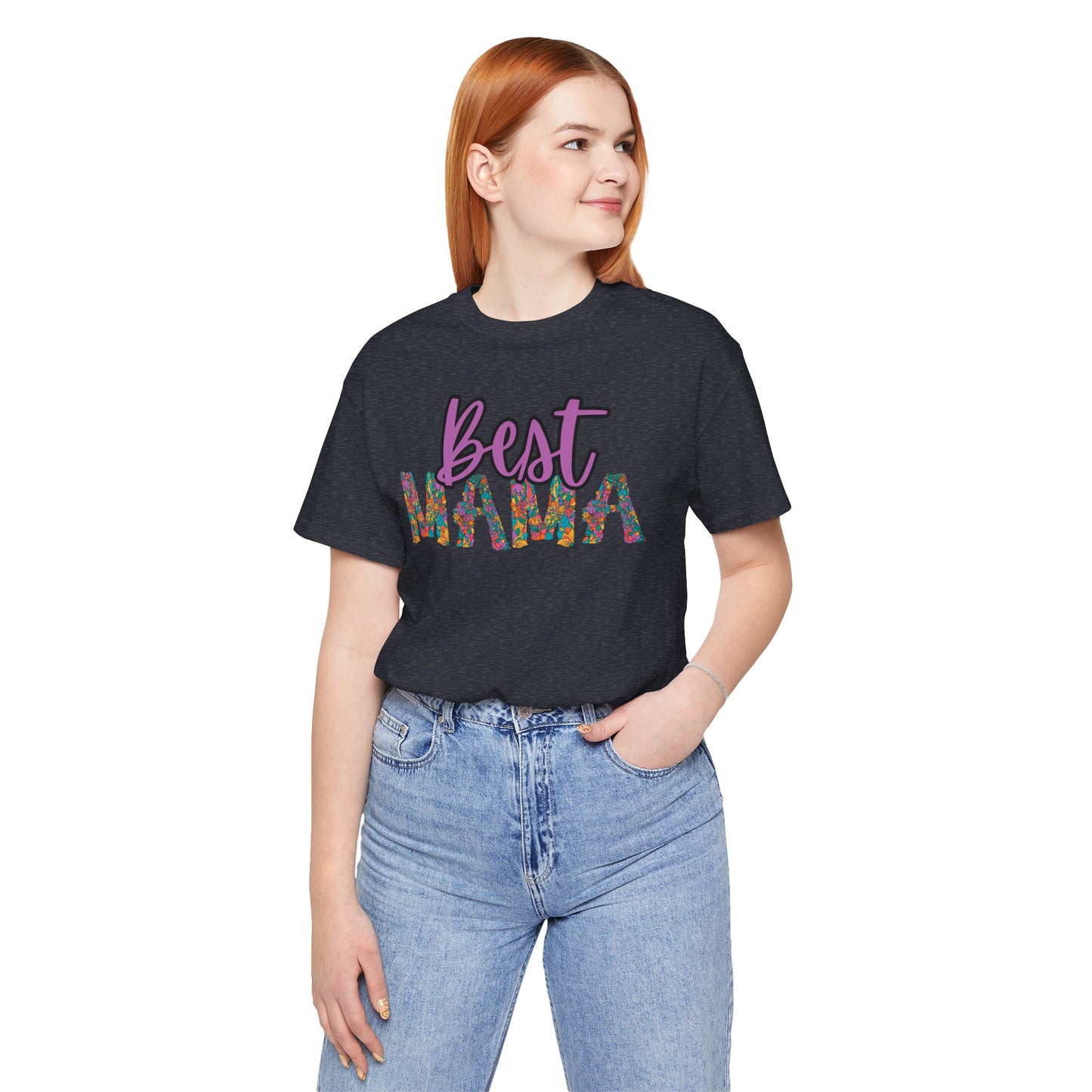 Floral 'Mama' Tee