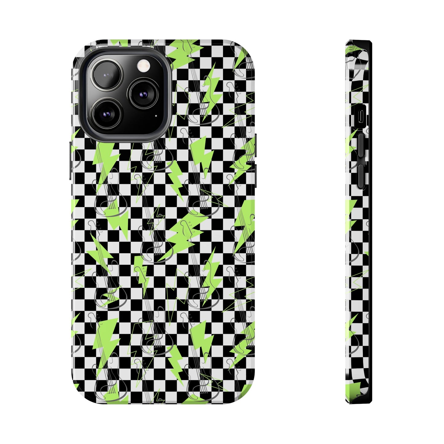 Phone Case - Lightening Guitar Rock the Day Design