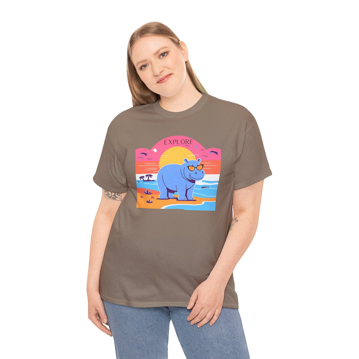 Happy Hippo Tee