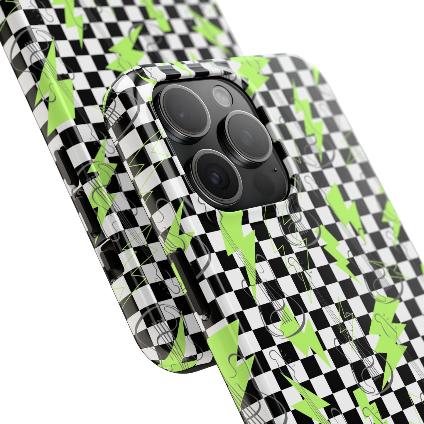 Phone Case - Lightening Guitar Rock the Day Design