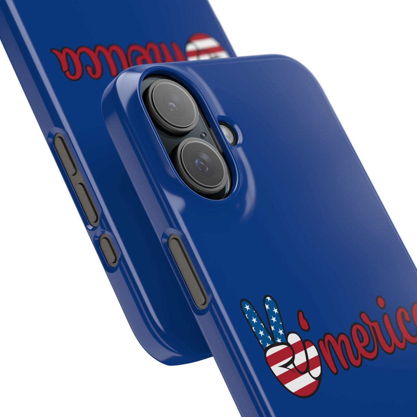 Slim Phone Case - 'Merica Design, Patriotic Phone Cover for Independence Day, 4th of July, USA Pride, Gift for Americans