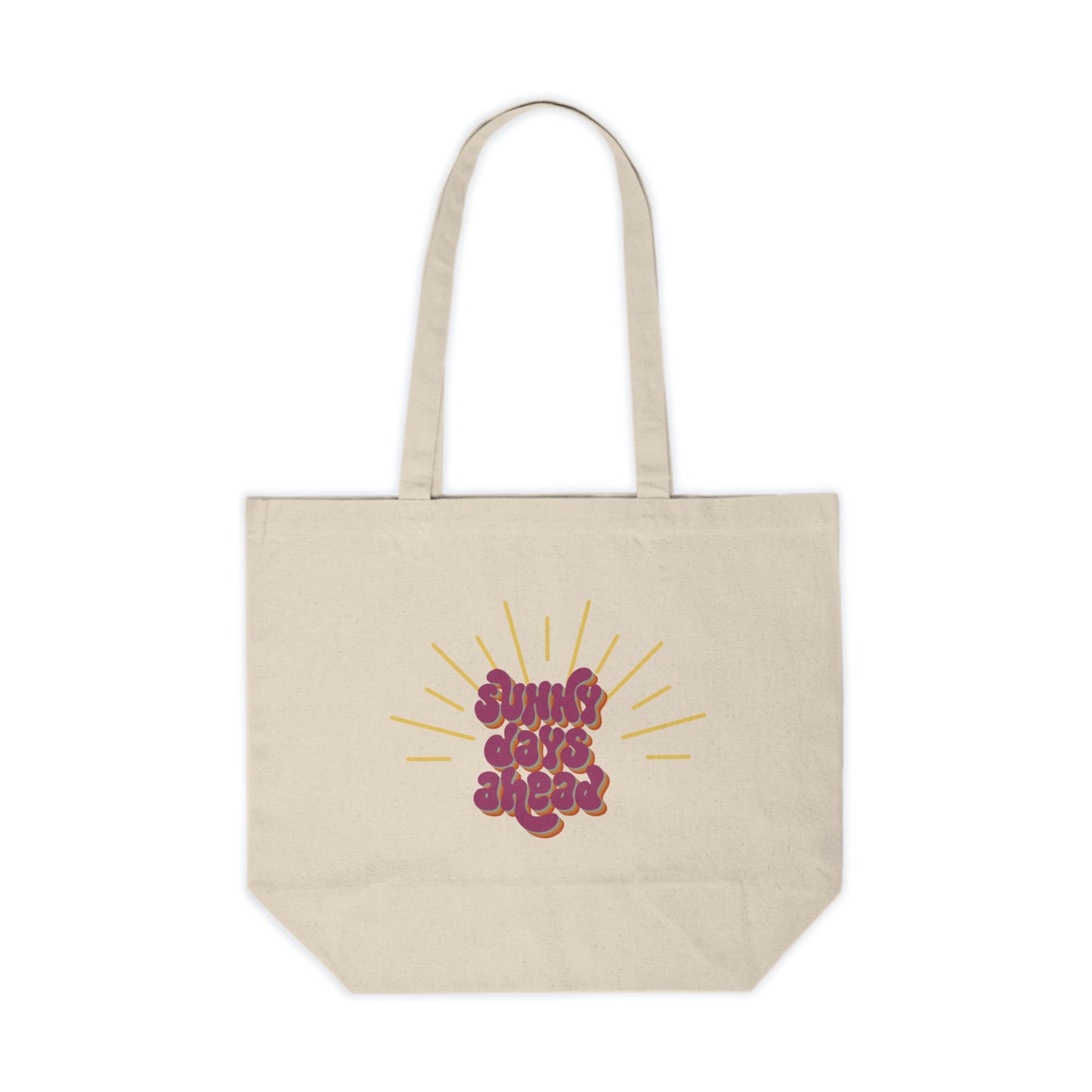 Sunny Days Canvas Tote Bag