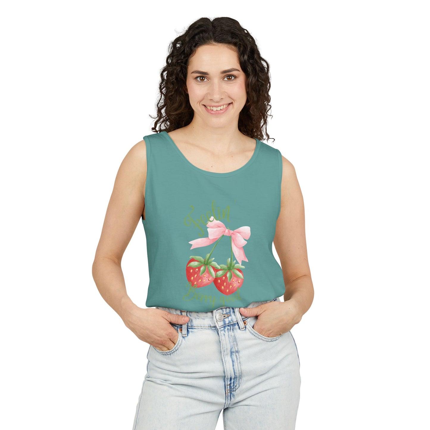 Feelin' Berry Good Unisex Tank Top