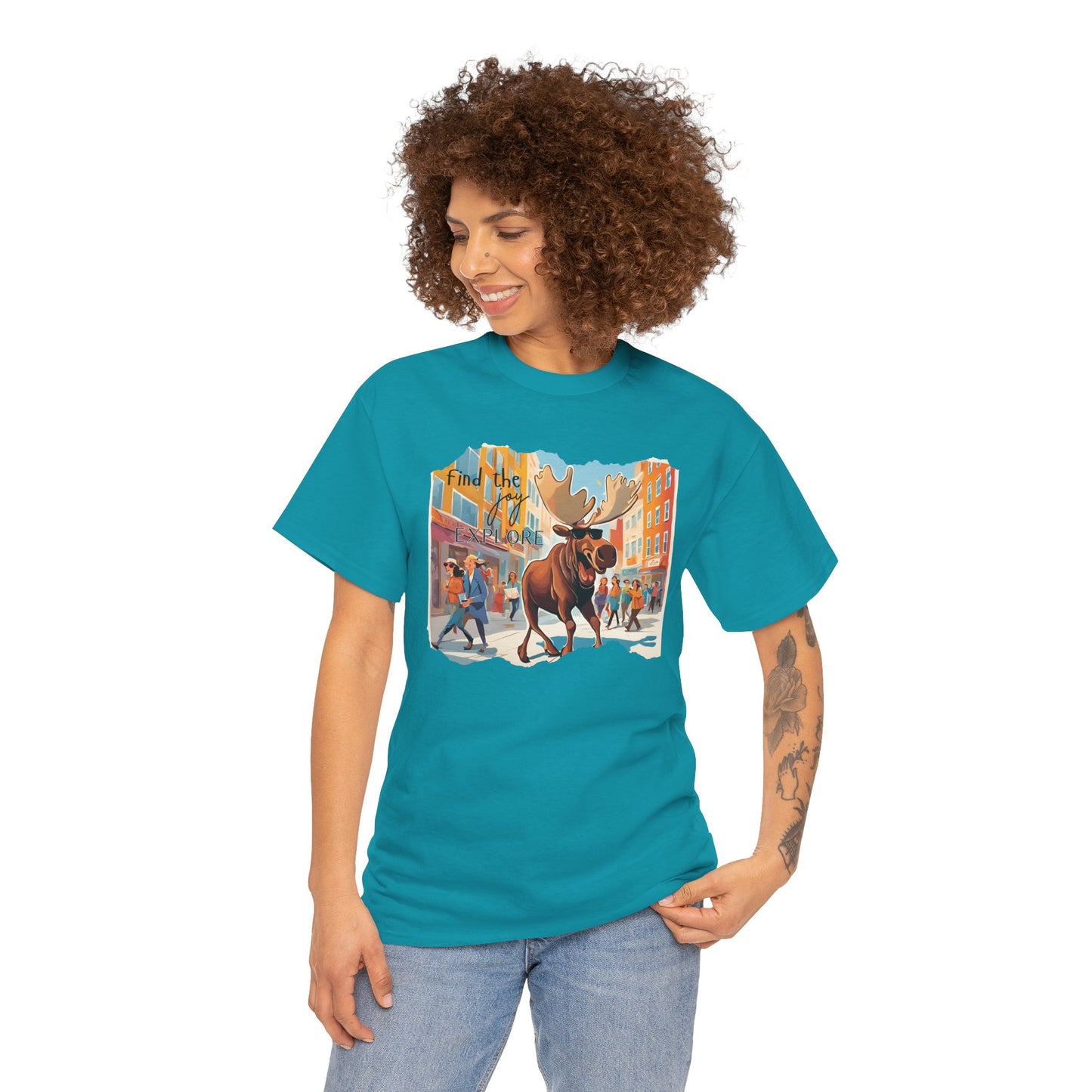 Joyful Moose Explorer T-Shirt