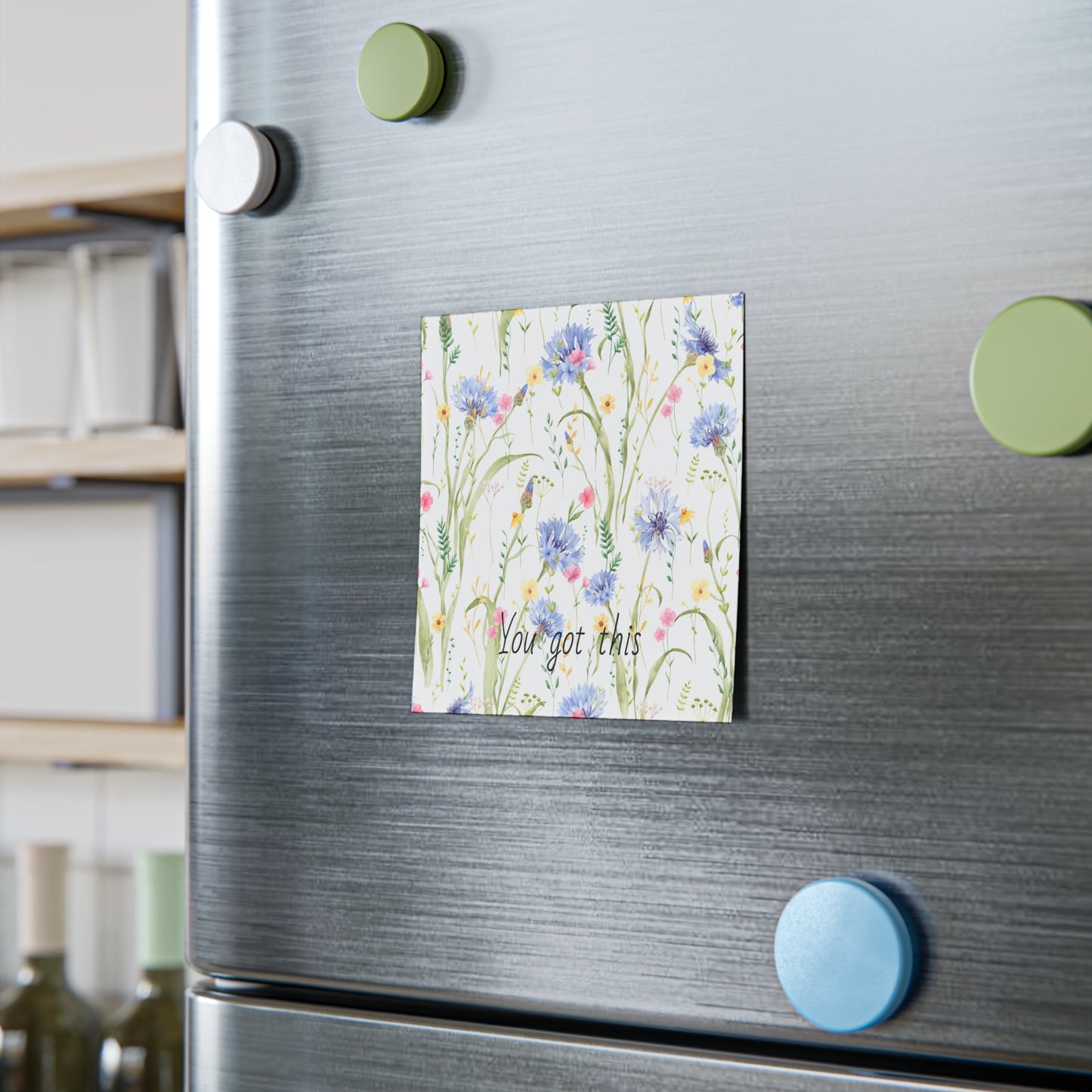Inspirational Flowered Post-it® Note Pads - "You Got This"