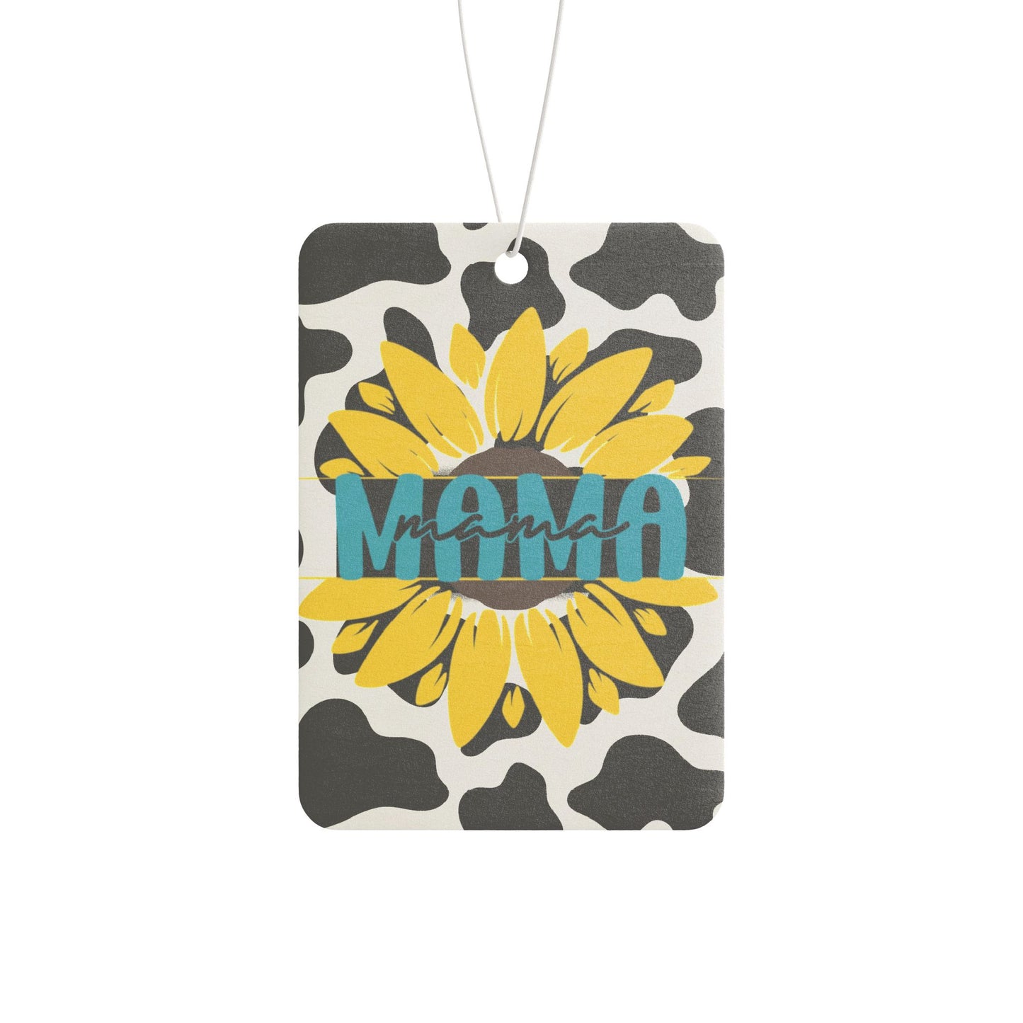 Sunflower Mama Car Air Freshener, Cute Car Decor