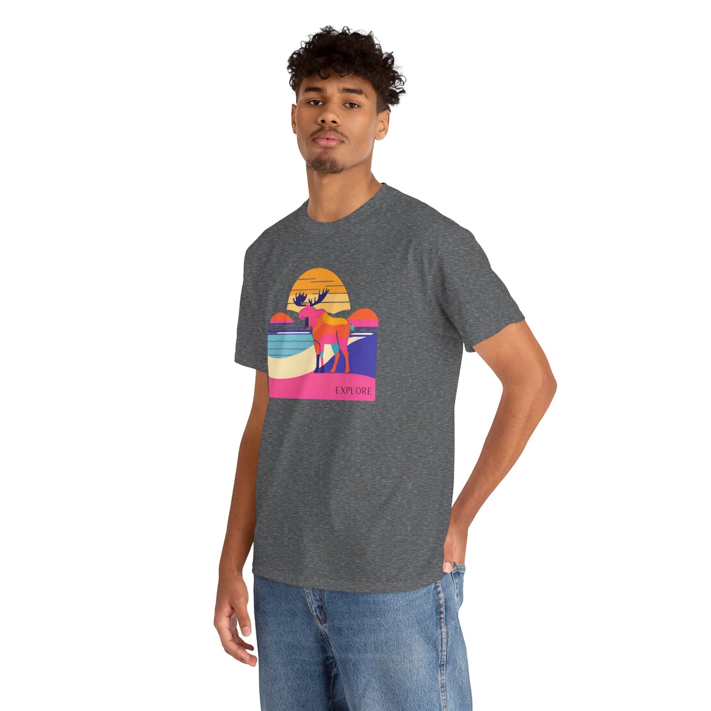 Explore Moose Tee - Adventure Lovers