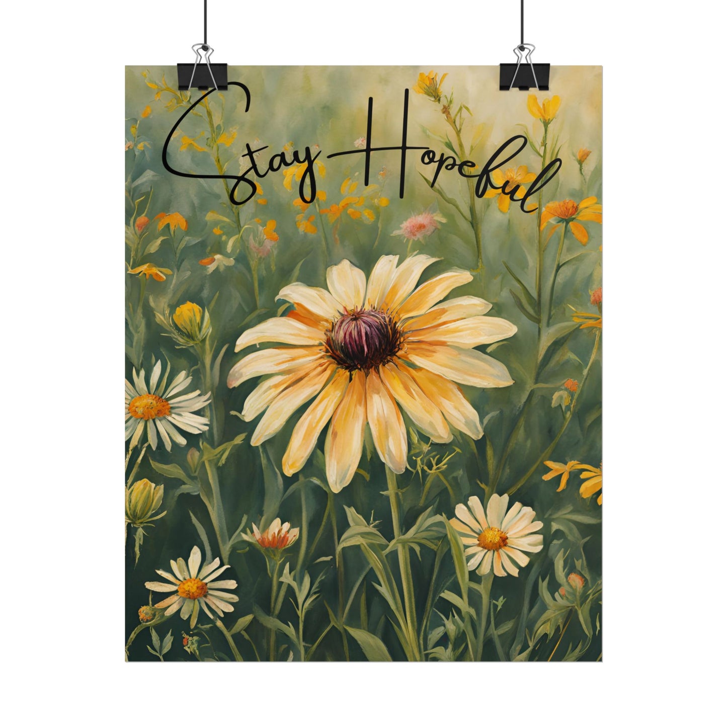 Stay Hopeful-Affirmations Poster