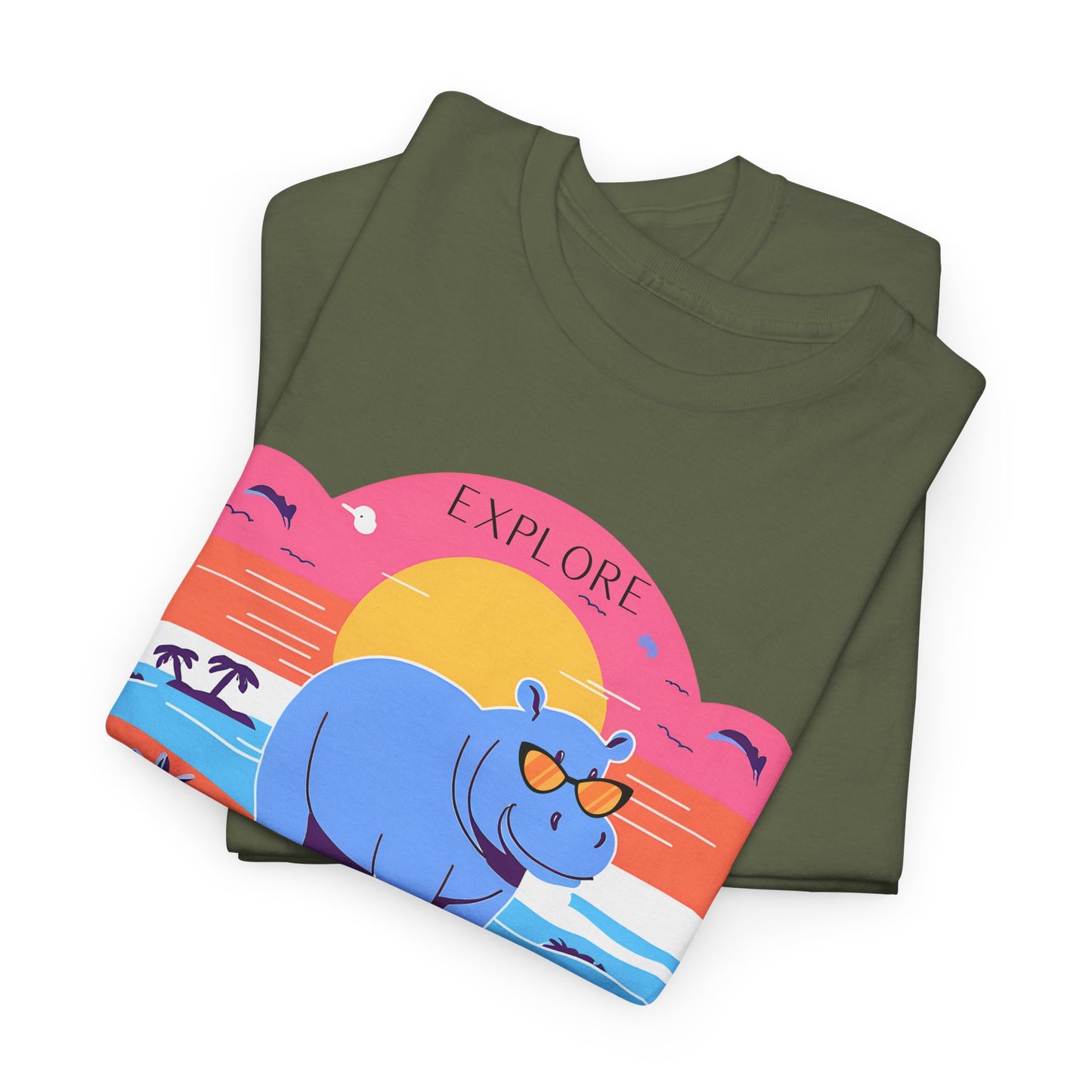 Happy Hippo Tee