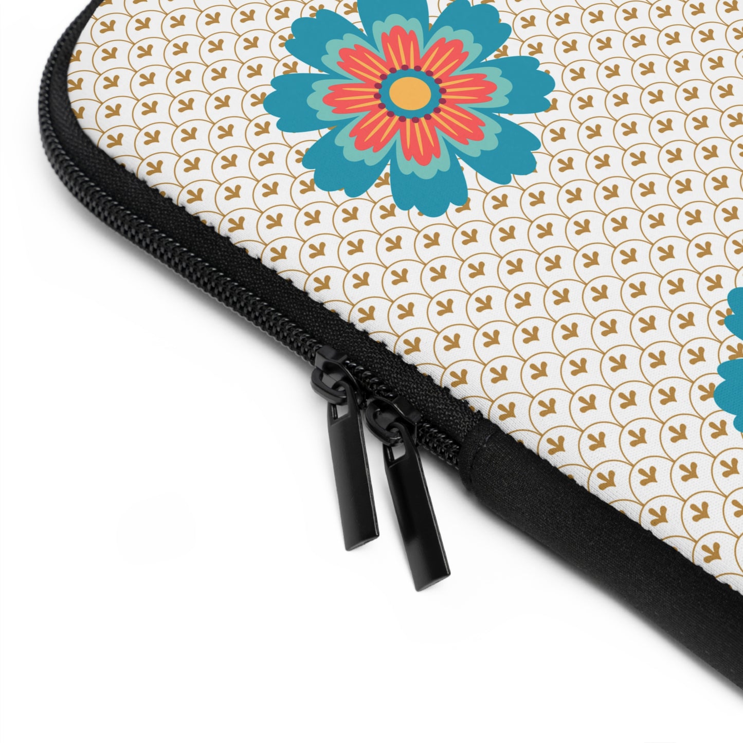Colorful Floral Laptop Sleeve