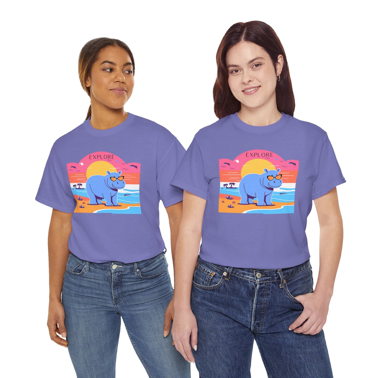 Happy Hippo Tee