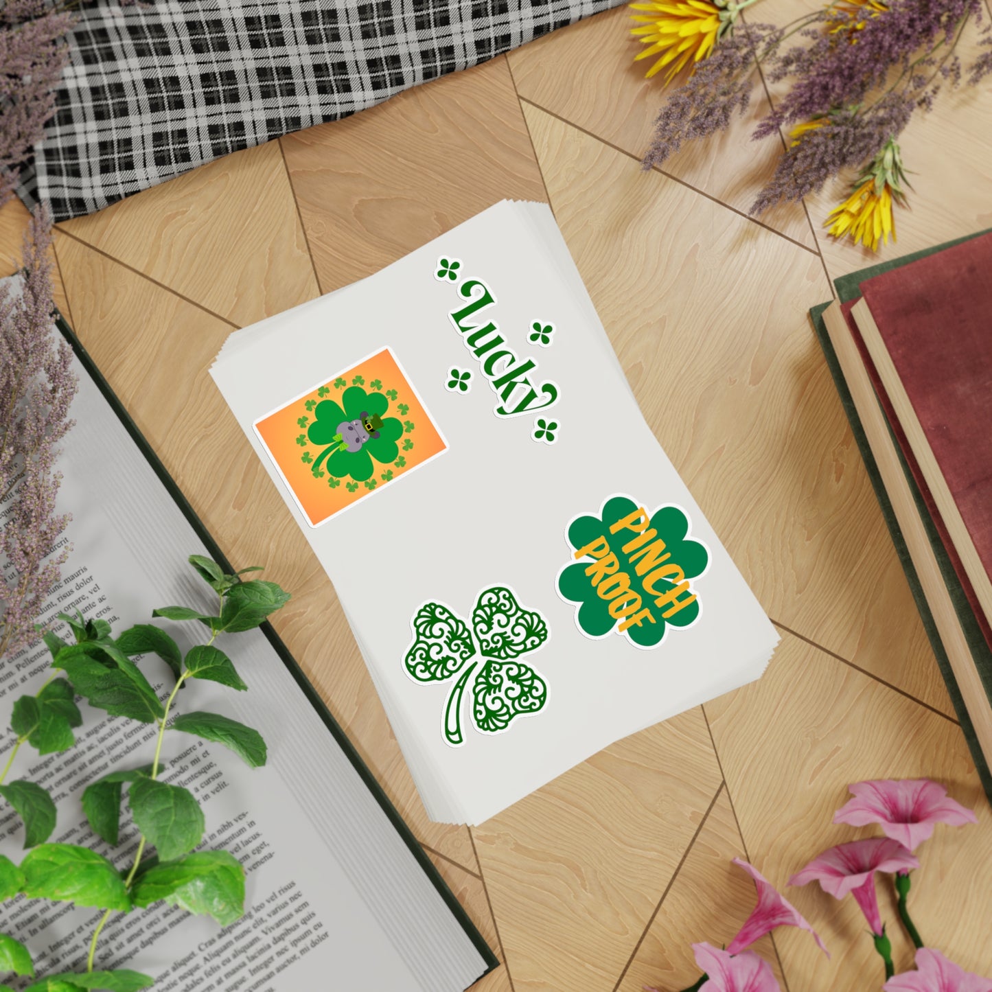 St Patty's Day Sticker Set