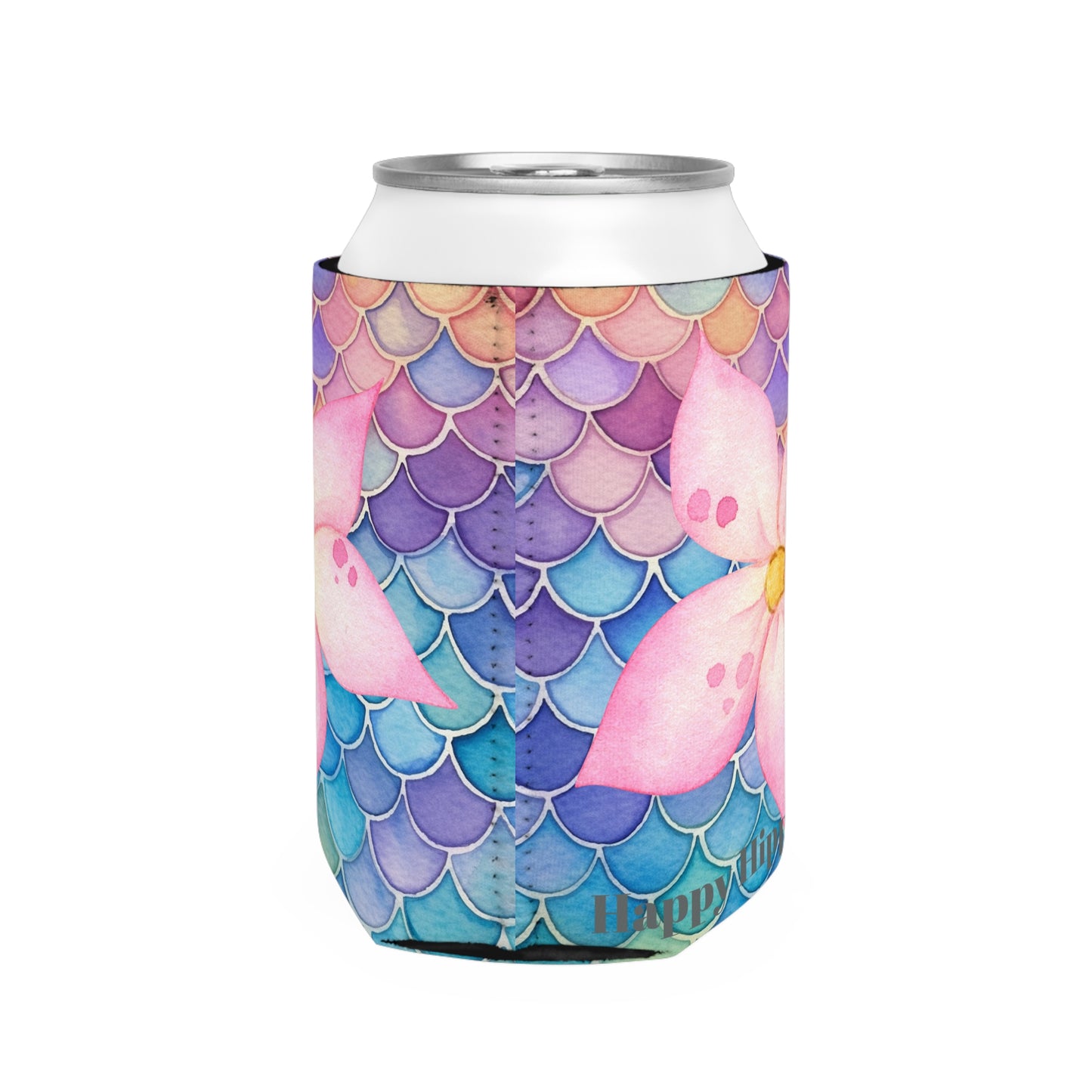 Colorful Mermaid Scales Design Can Cooler Sleeve