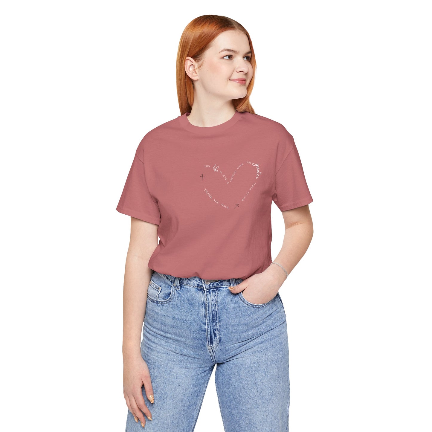 Religious Encouragement Tee - Greater things to come