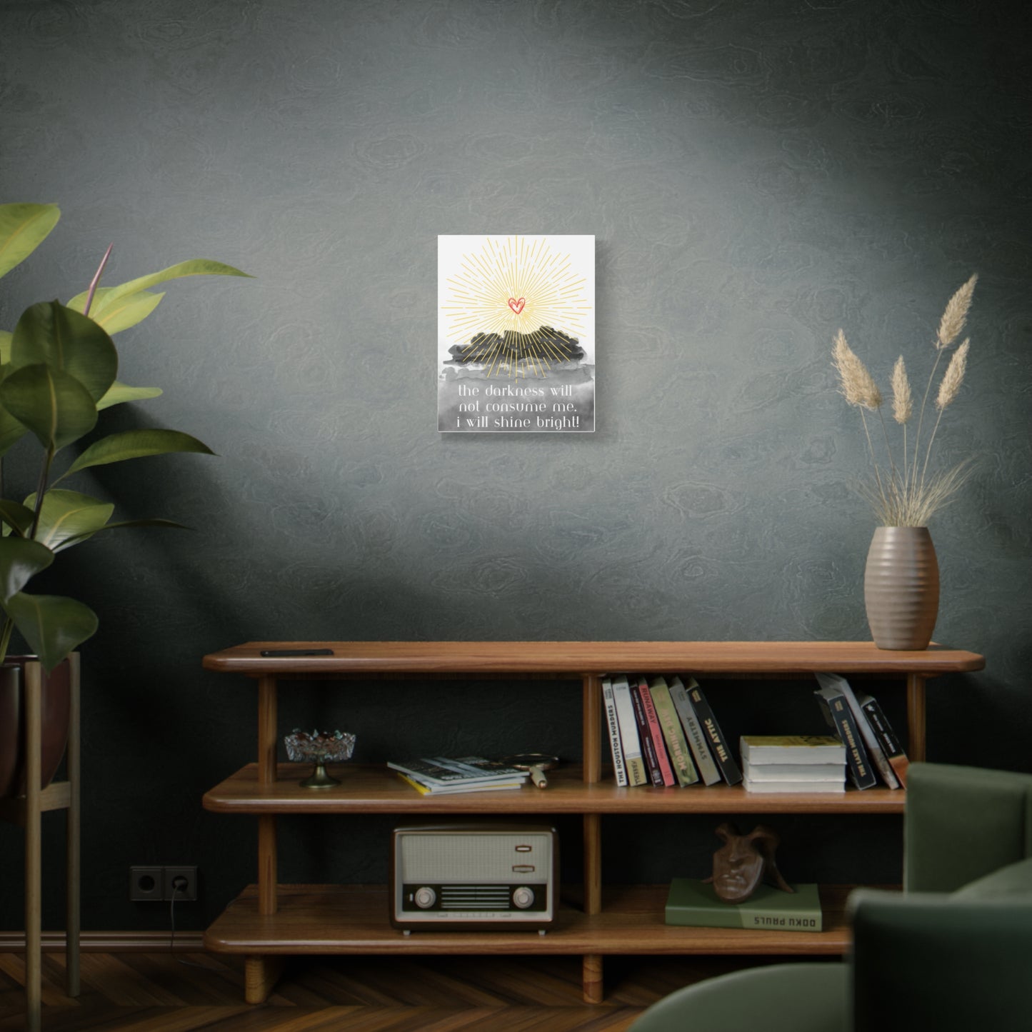 Inspirational Wall Art - Shine Bright Canvas Print