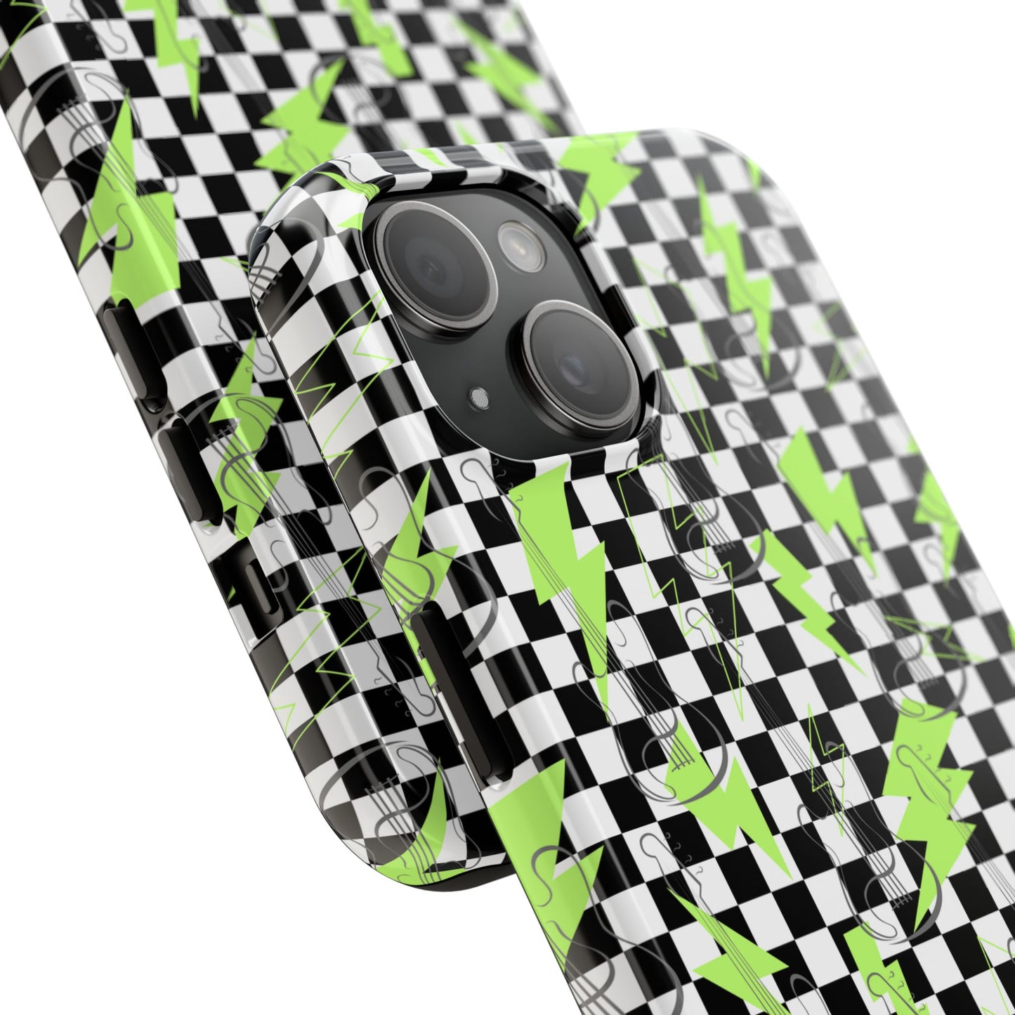 Phone Case - Lightening Guitar Rock the Day Design