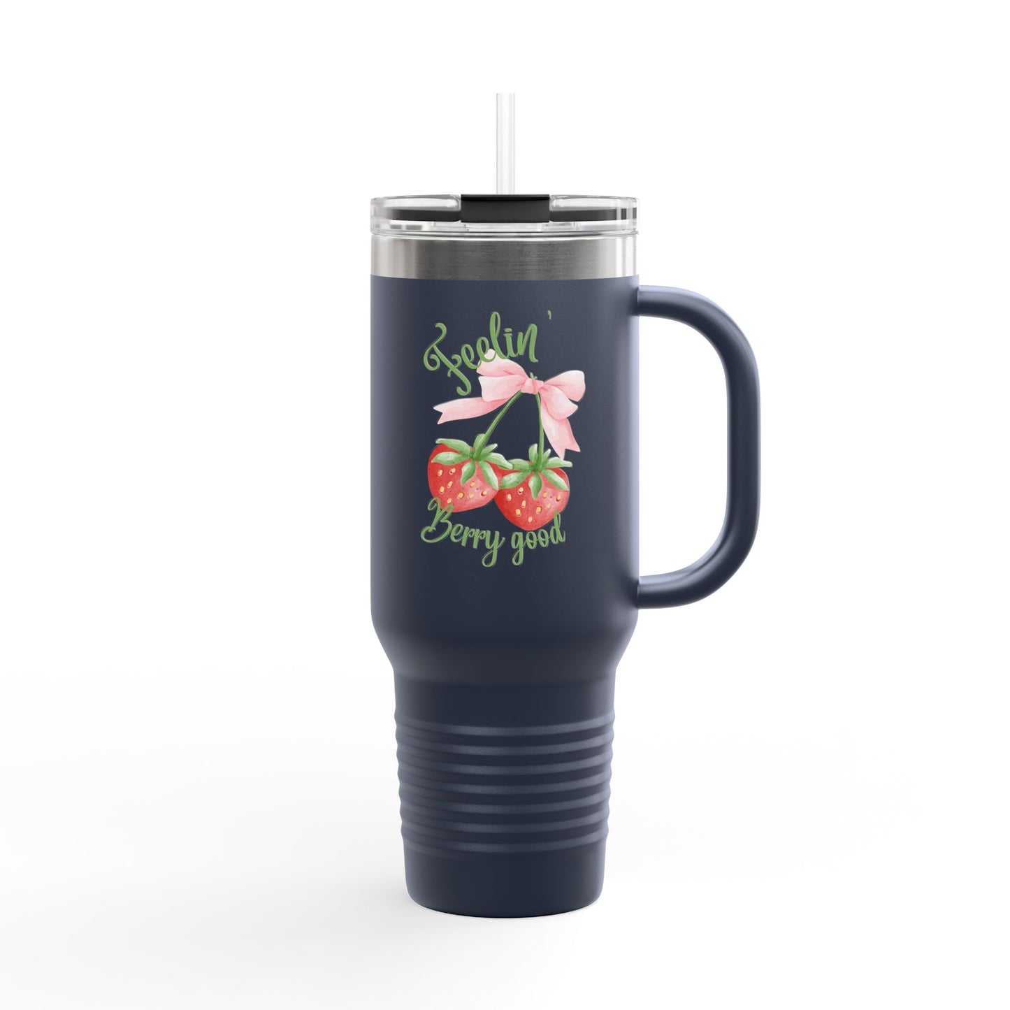 Feelin Berry Good Insulated 40oz Travel Mug