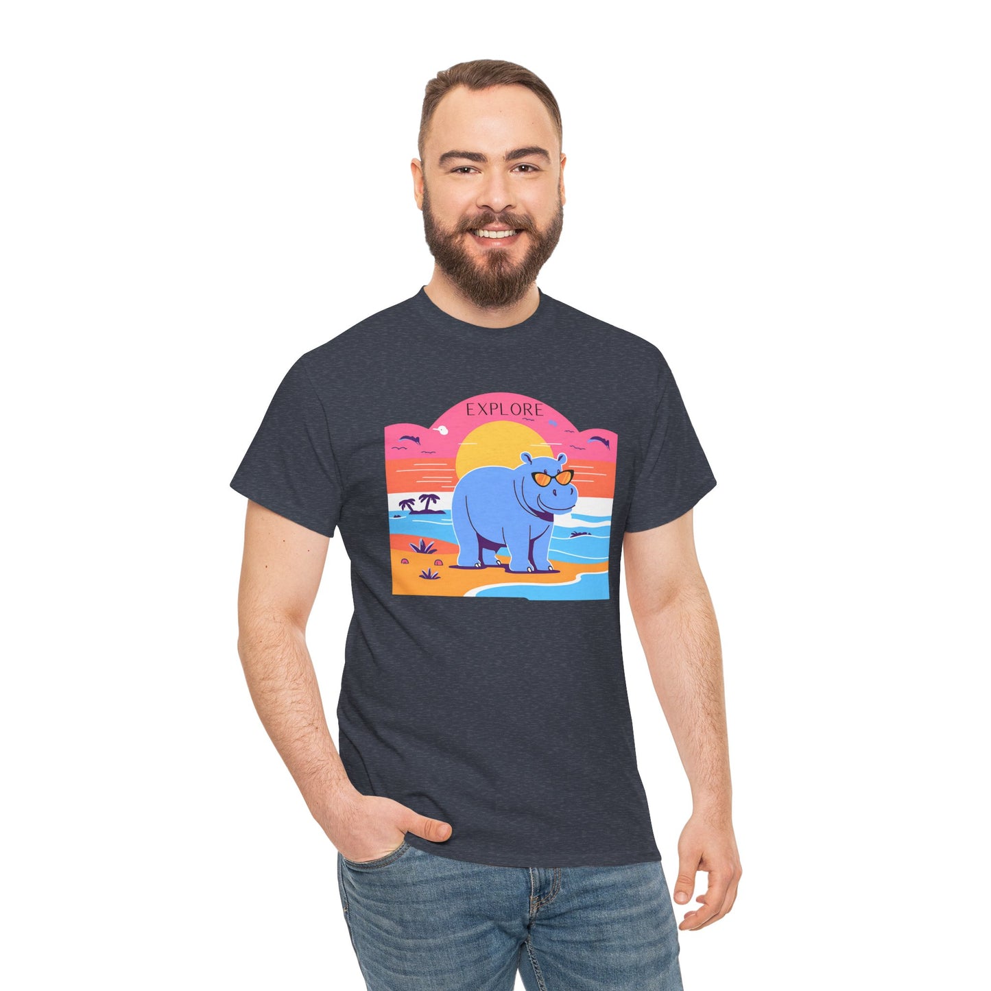 Happy Hippo Tee