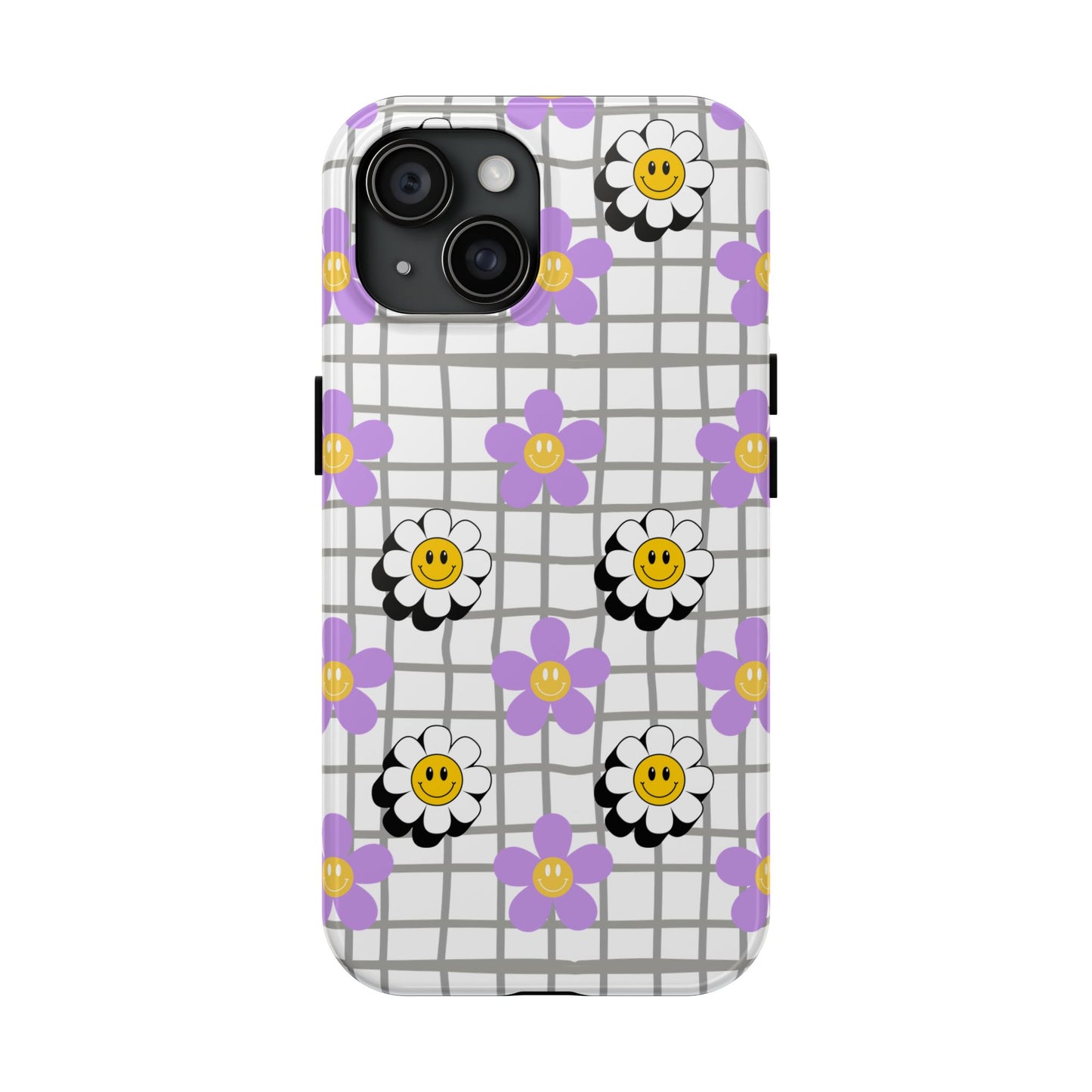 Phone Case - Flower Smiley Design