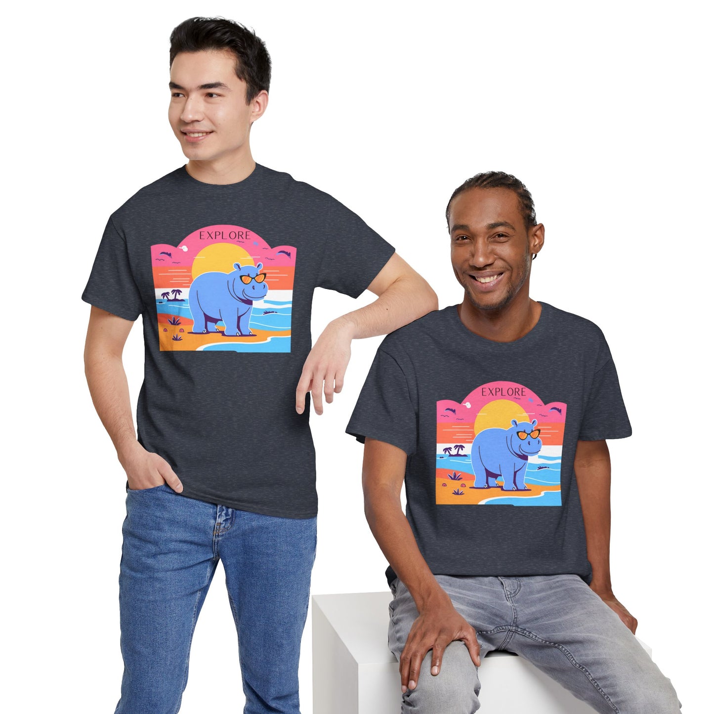 Happy Hippo Tee