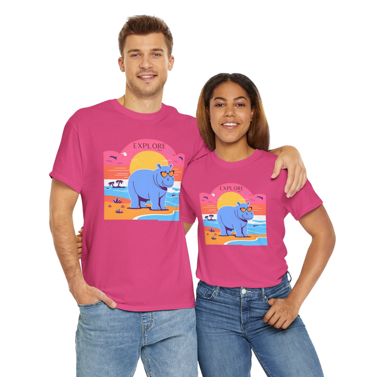 Happy Hippo Tee